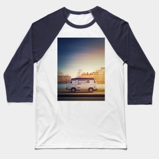 Old van in sunset light Baseball T-Shirt